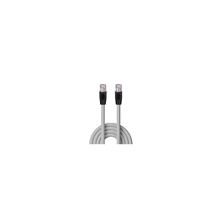 LINDY 60m Cat.6A U/FTP LSZH Solid Core Cable Grey