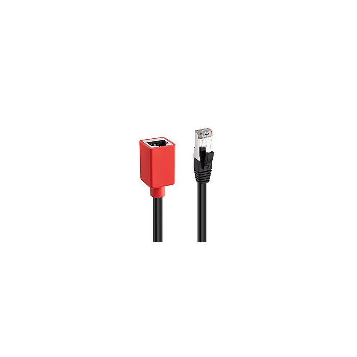 LINDY 0.2m RJ45 Cat6A Break-Away Cable