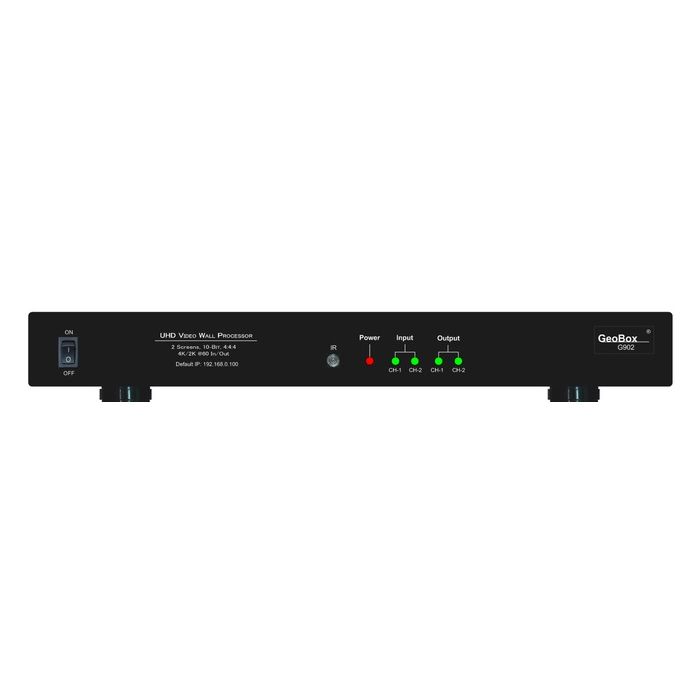 Geobox 2 CH Video Wall Controller, 4K/60p output