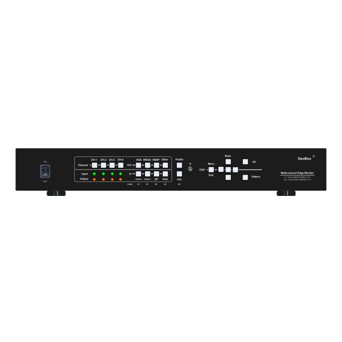 Geobox Modular Dual Channel 4k/60 Edge Blending