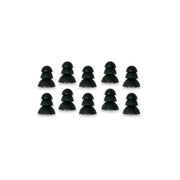 Listen LA-410 replacement protective ear bud tips - silicone (10)