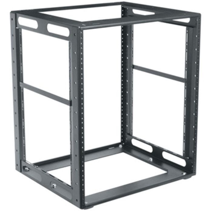 Middle Atlantic 12 RU CFR Series 23in Deep Cabinet Frame Rack - Black
