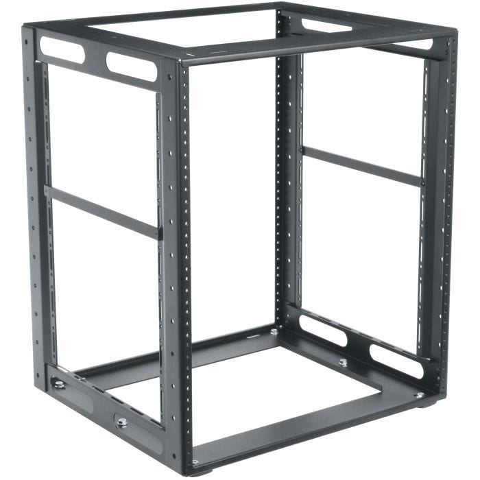 Middle Atlantic 8 RU CFR Series 23in Deep Cabinet Frame Rack - Black