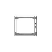 Middle Atlantic 12 RU Vented Front Door for DTRK Racks - Black