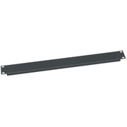 Middle Atlantic 1 RU Flanged Steel Blank Rack Panel - Black