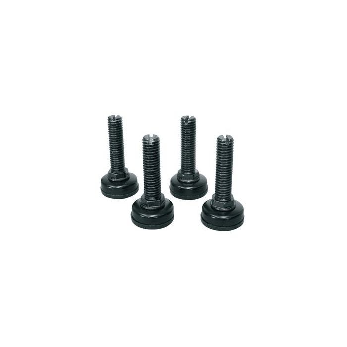 Middle Atlantic Essex Leveling Feet Kit - Black