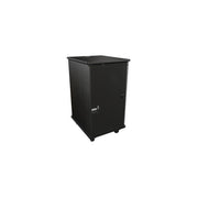 Middle Atlantic 20 RU MFR Series Mobile Furniture Rack - Grained Ebony Ash