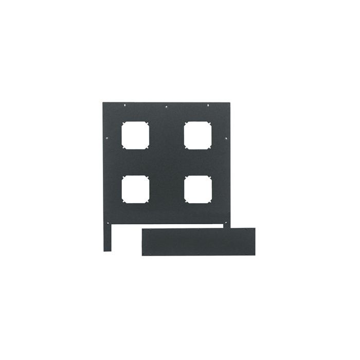 Middle Atlantic Products MW-4FT Panneau de Ventilateur pour Rack (4 ventilateurs 4-1/2 pouces)