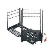 Middle Atlantic 16 RU SRSR Series Slide Out Rotating Rail System Rack - SRSR-X-16