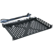 Middle Atlantic 1 RU Vented Utility Rackshelf - Black