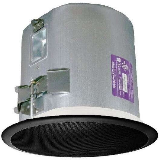 SoundTube Entertainment CM1001D-T-BK Caisson de basse encastré de plafond, HP 10" 150W 4Ω/100V, noir
