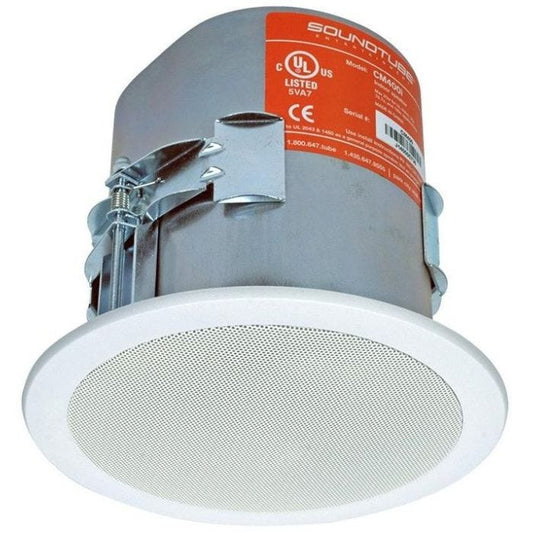 SoundTube Entertainment CM400I-WH Enceinte encastrable HP 4"+ tweeter, 20W en 100V, blanc