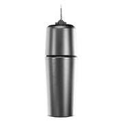 MSE 2-way Pendant Speaker 3in, sub, Silver