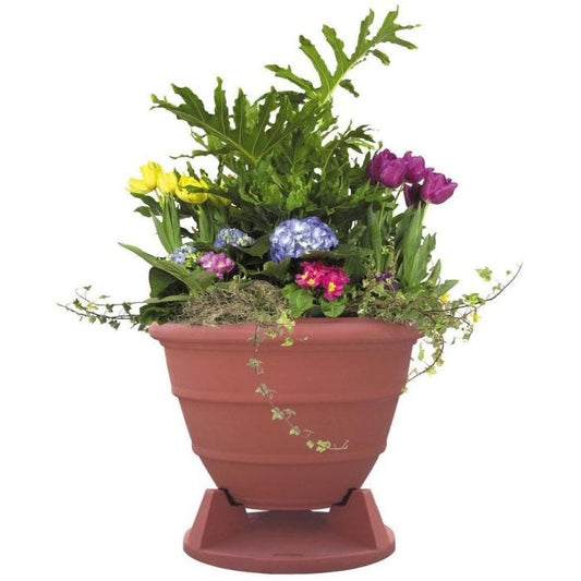 MSE 6.5in Omni-Directional Outdoor Planter Speaker - Terracotta