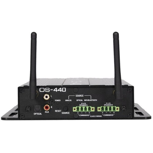 Rockustics OS440 Mini amplificateur basse impédance 4x40W, Bluetooth