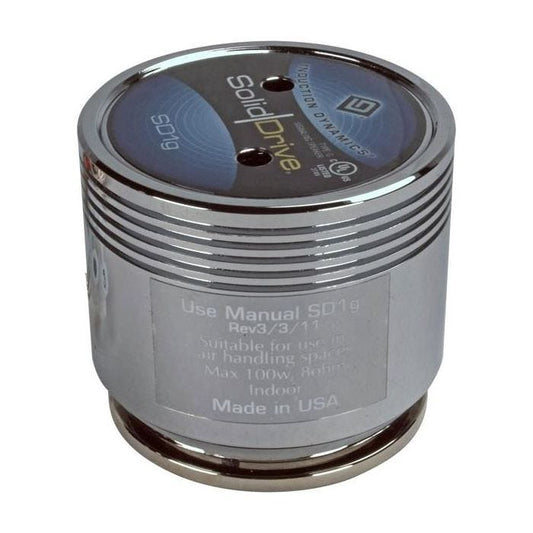 SolidDrive SD-1G Piston de mise en vibration acoustique pour verre, à coller