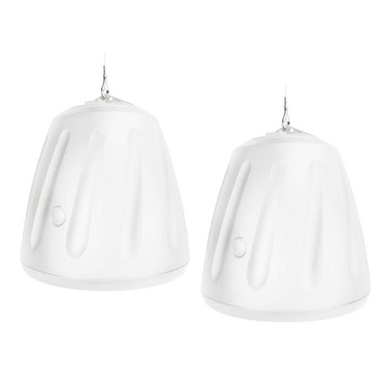 SoundTube Entertainment HP590-I-WH Paire d'enceintes suspendues, HP 5.25" + titane 1" / pavillon, 33W 100V, blanc