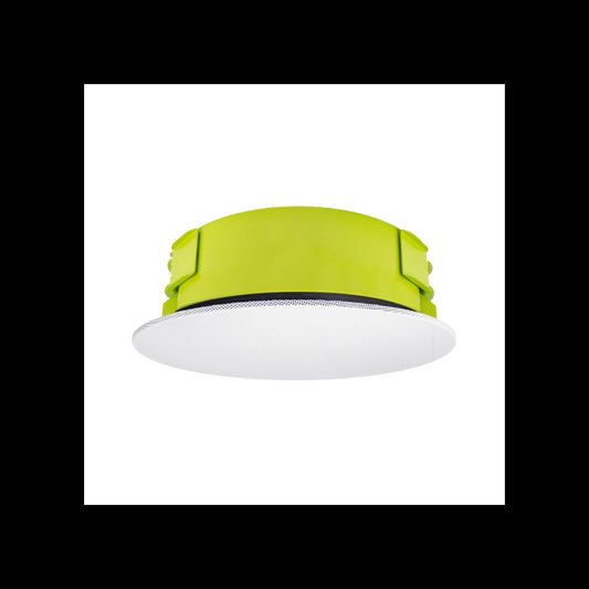 MSE 5.25in IP Addressable Dante Enabled In Ceiling Speaker with Short Can and Magnetic Grille - White