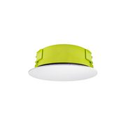 MSE 5.25in IP Addressable Dante Enabled In Ceiling Speaker with Short Can and Magnetic Grille - White