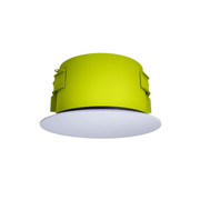 MSE 6in IP Addressable Dante Enabled In Ceiling Speaker with Magnetic Grille - White