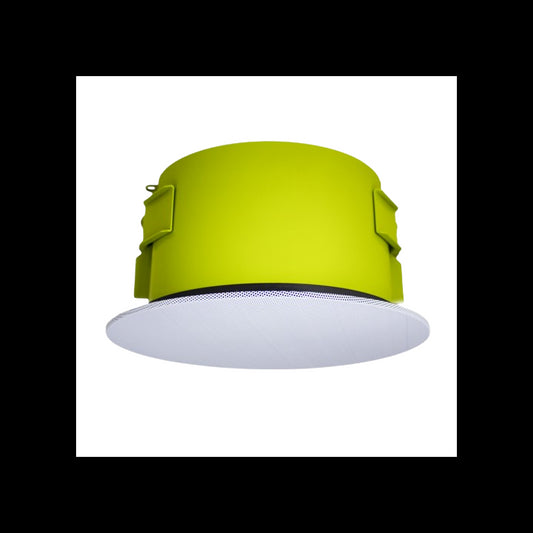 MSE 6in IP Addressable Dante Enabled In Ceiling Speaker with Magnetic Grille - White