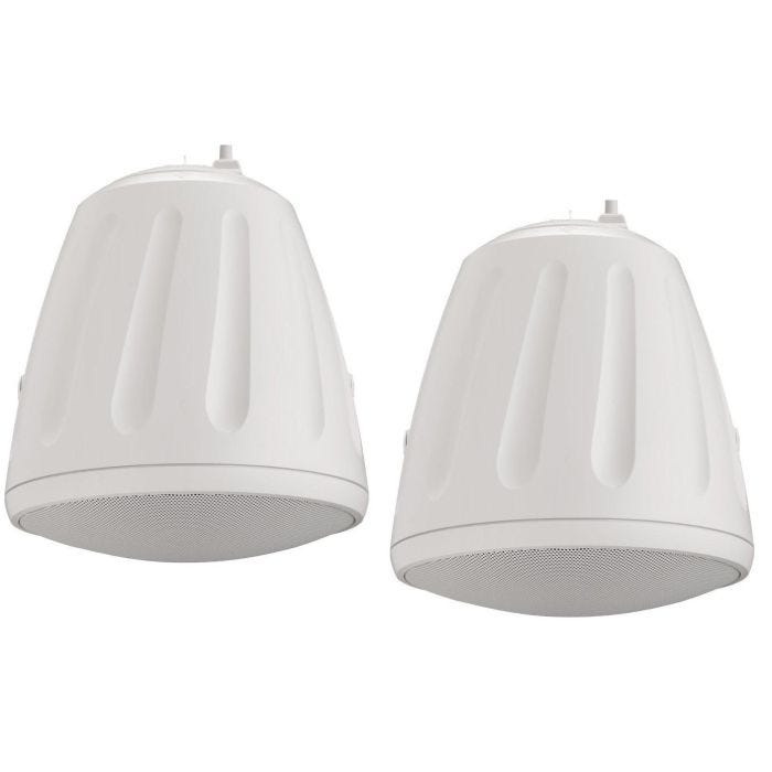 MSE Pair of 2-way 5in 32W White Speakers
