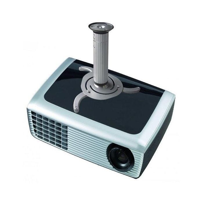 NEOMOUNTS BEAMER-C80WHITE Support de plafond pour vidéoprojecteur - h 13-20 cm - orientable