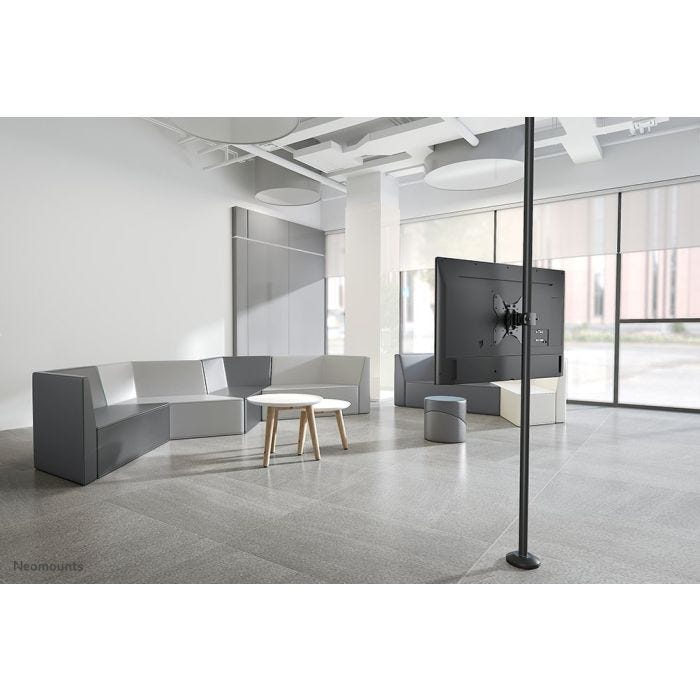 NEOMOUNTS FL40-430BL12 Support de colonne pour Ã©cran 23-42p - diam. 28-50 mm