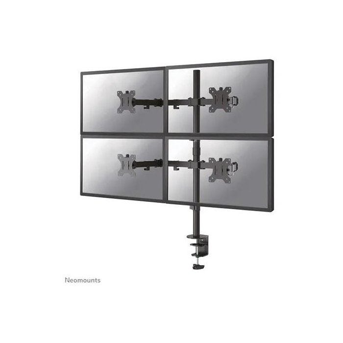 NEOMOUNTS FPMA-D550D4BLACK Support décran à fixer 13-32p