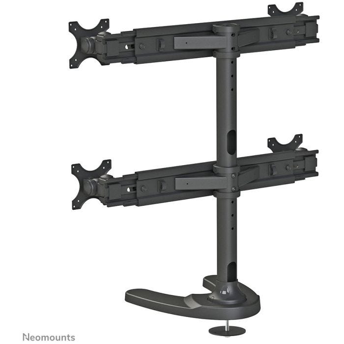 Neomounts FPMA-D700DD4 Support d'écran à poser (Compatibilité VESA 75x75/100x100)