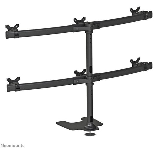 Neomounts FPMA-D700DD6 Support d'écran à poser (10-27 pouces, 6 écrans)