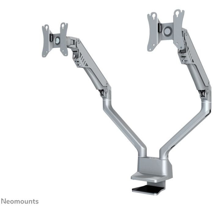 NEOMOUNTS FPMA-D750DSILVER Support décran à fixer 10-32p - ressort à gaz - Topfix