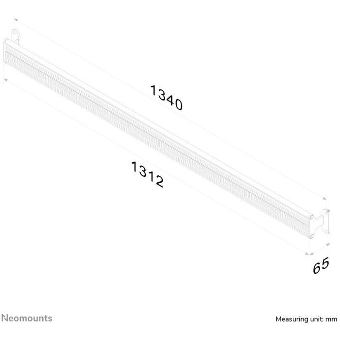 NEOMOUNTS FPMA-WTB100 Barre mural pour barre doutils 10-24p