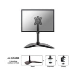 NEOMOUNTS NM-D335BLACK Support décran à poser 10-30p