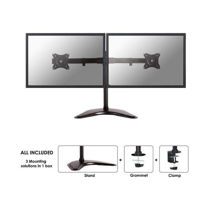 NEOMOUNTS NM-D335DBLACK Support décran à poser 10-27p