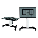 NEOMOUNTS PLASMA-M2500TSILVER Chariot pour écran 42-100p - motorisé - fonction dinclinaison de la table