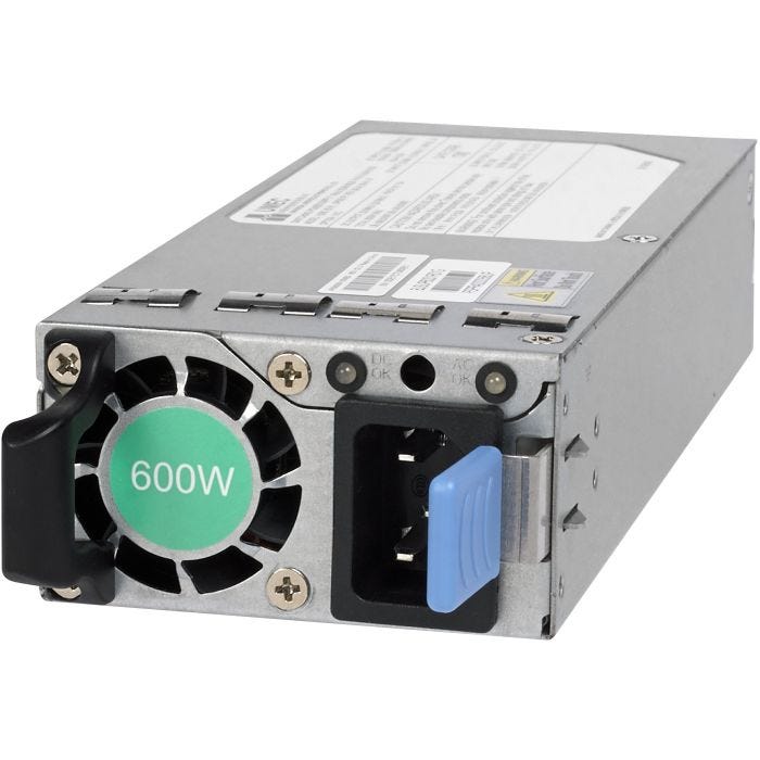 NETGEAR 600W 100-240VAC Modular PSU