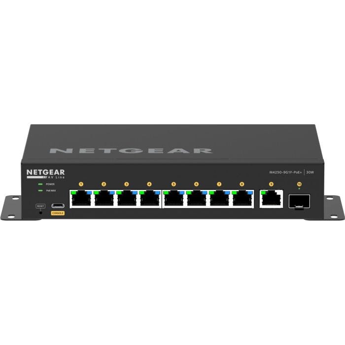 10PT M4250-9G1F-POE+MANAGED SWCH