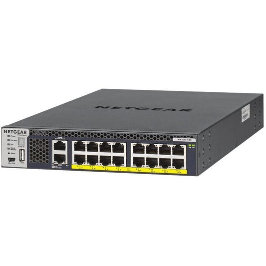 NETGEAR M4300-16X Switch géré L3 (16 ports 10G PoE+)