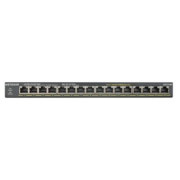16Port GBPoE+Unmnged Switch 115W+FlexPoE