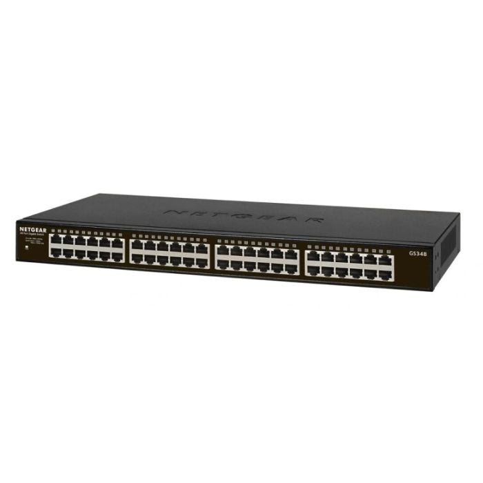 48PT GIGE UNMANAGED RACKMOUNT SWCH
