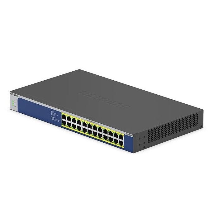NETGEAR 24PT GIGE UNMNGED SWTCH W/ POE++