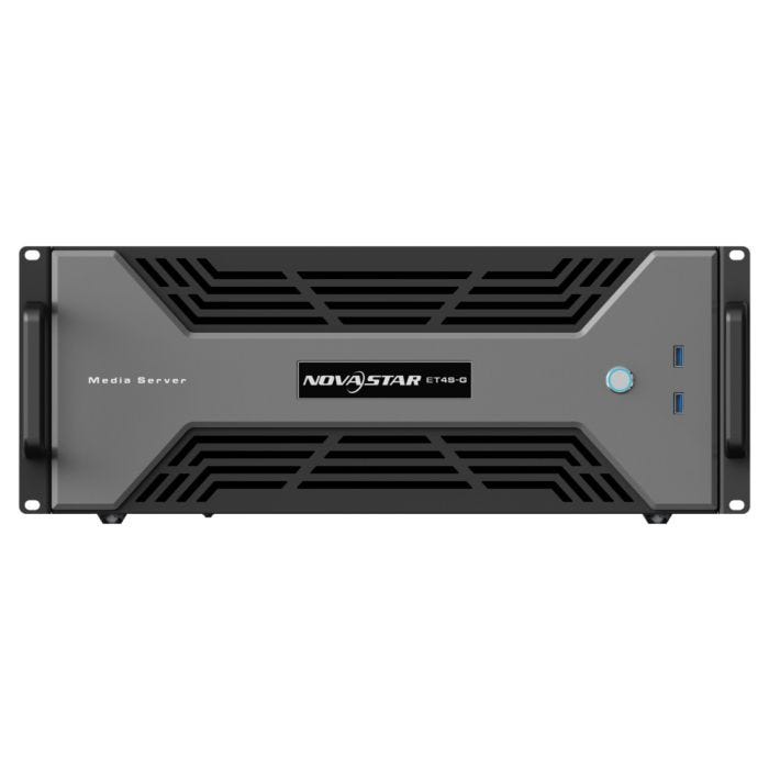 Novastar, Media serveur, ET4S-G(P2) Mainframe, 8K LED video processing and multi-screen display control, 1xMPG2200,WIN10, KompassFX3