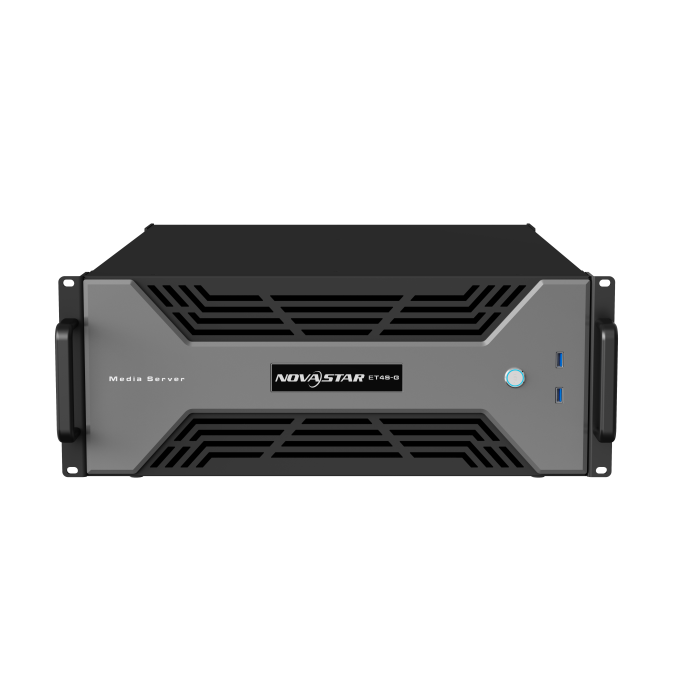 Novastar, Media serveur, ET4S-G(P2) Mainframe, 8K LED video processing and multi-screen display control, 1xMPG4000,WIN10, KompassFX3