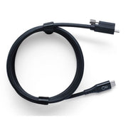 Ochno Cable, USB C-C, 2.0m, coax, passive, screw, black