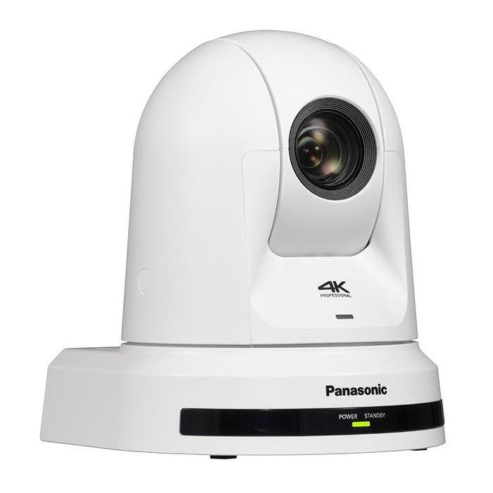 Panasonic Camera 4K, POE+, HDMI,SDI, blanc