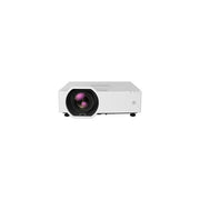 Panasonic 3LCD, WUXGA, 6200 ANSI lumens, contrast 3.000.000:1  zoom 1.2x, V/H lens shift, ratio 0.797-1.01:1 blak