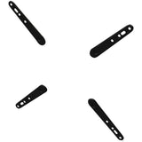 Peerless ACC4X4 Kit de Support Noir (Plaque de Raccord VESA 400x400 mm)