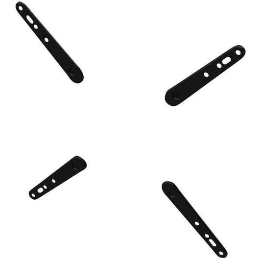 Peerless ACC4X4 Kit de Support Noir (Plaque de Raccord VESA 400x400 mm)