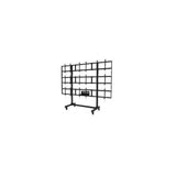 Peerless DS-C555-3X3 Chariot et Support Multimédia (Mobile pour Mur Vidéo)